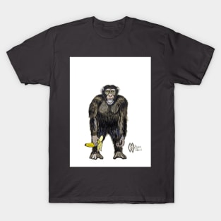 Chimpanzee monkey T-Shirt